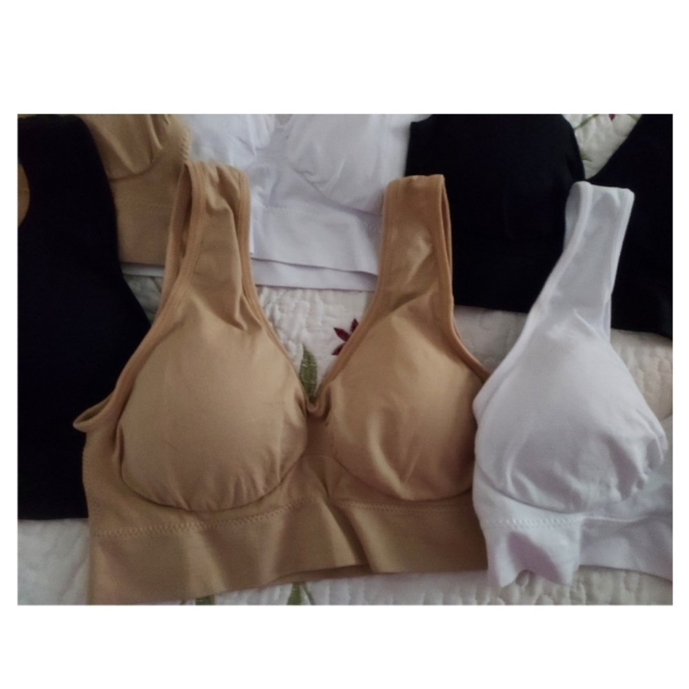 BIG PRICE DROP!!  QTY 6 - PULL-ON BRAS               (*PLEASE READ) - Picture 8 of 11